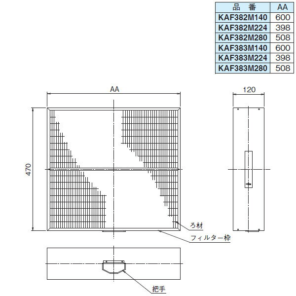 DAIKIN(_CL) ʔi \tB^ KAF383M140 I[P[