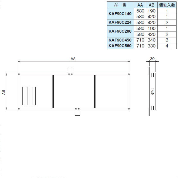 DAIKIN(_CL) ʔi OCttB^[ KAF90C140 I[P[