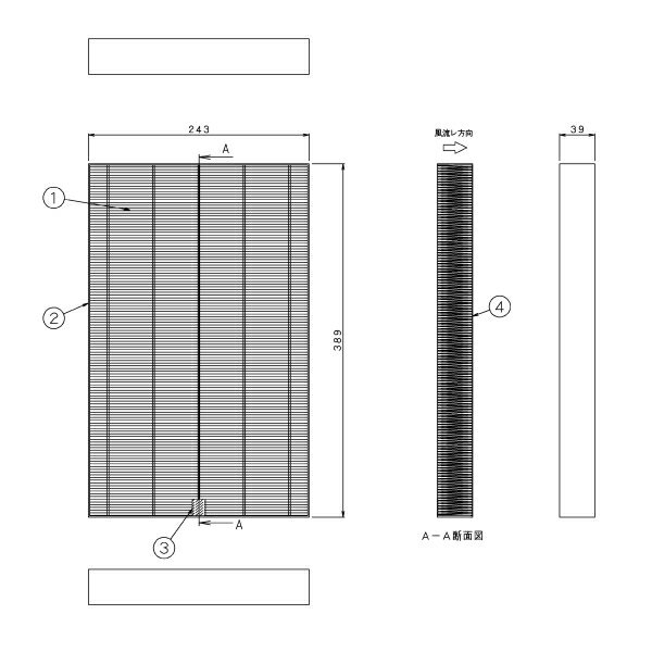 DAIKIN(_CL) ʔi WotB^[ KAFP017B4 I[P[