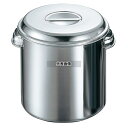 クローバー モリブデン 丸型キッチンポット 目盛付 24cm 手付 11L φ253 ガス専用 No.0018600