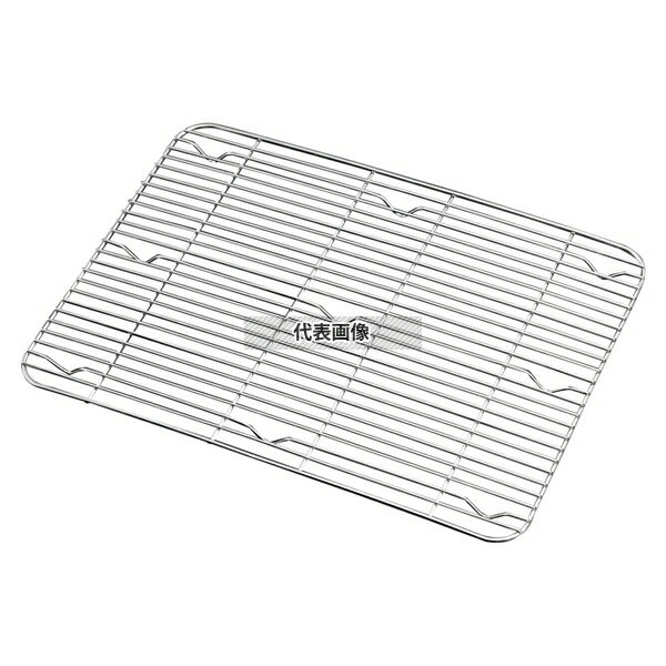 EBM(江部松) 18-8(ステンレス) 冷却・餃子バット用網 小 295×215×H11 11513 295×215×H11 ストックポット/保存容器 No.0101630