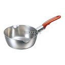 竹越工業 18-8(ステンレス) 計量 雪平鍋 21cm 2.5L φ234 No.0181200