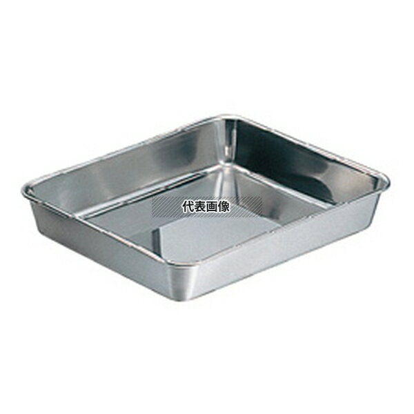 クローバー 18-8(ステンレス) 角バット キャビネット 約0.8L 210×170×H30mm No.0242800