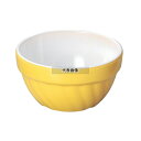 若泉漆器 バイキング丸小鉢 黄 (内白) φ81×42mm 和/洋/中 食器 No.0261130