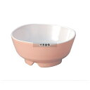 若泉漆器 バイキングウェーブ丸小鉢 ピンク (内白) φ81×38mm 和/洋/中 食器 No.0261160