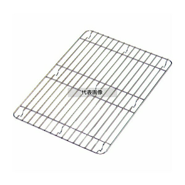 赤川器物製作所 18-8(ステンレス) 角バットアミ カード判 160×116×H14mm アミ No.0270100