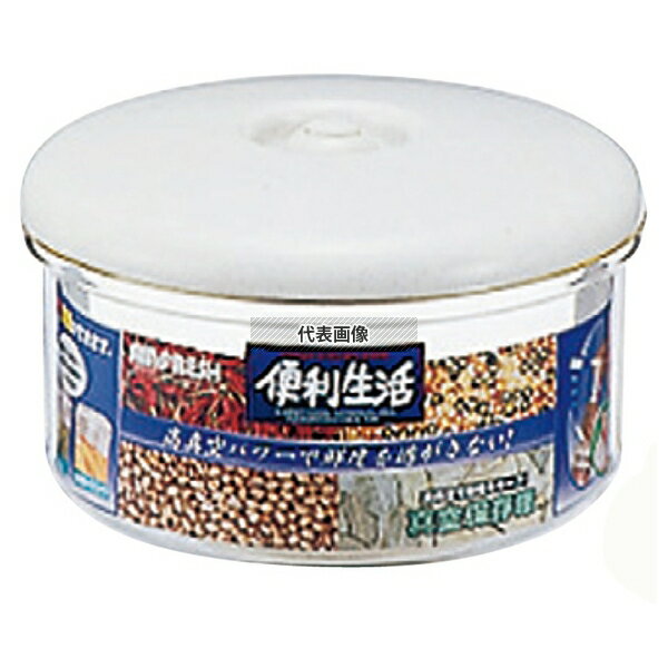 加藤産業 真空保存庫 VM-1B 640ml φ122×103mm 保存容器 No.0322700