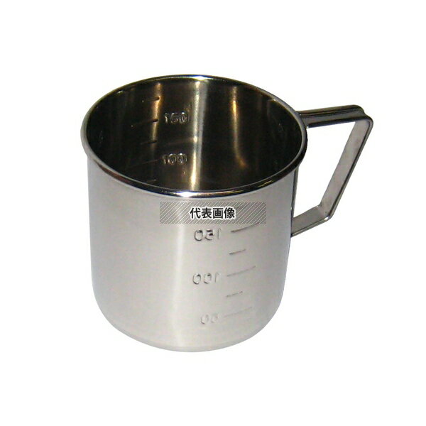 クローバー 18-8(ステンレス) 口無 計量水マス 200cc φ60×H62mm 水マス No.0394700