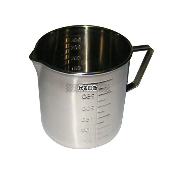 クローバー 18-8(ステンレス) 口付 計量水マス 300cc φ78×H75mm 水マス No.0395020