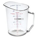 CAMBRO(キャンブロ) 計量カップ 100MCCW(135) 1L 1L φ122×H155mm 計量カップ No.0397100