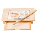 めいじ屋 木製 引出シ付めん台 キッチン主役 小 スプルス 400×300×H55mm めん台 No.0409000