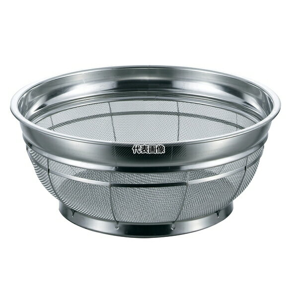 本間冬治工業 弁慶(BK) 18-8(ステンレス) F型ザル 普通目 25cm 14メッシュ φ270×H121mm ザル No.0426100