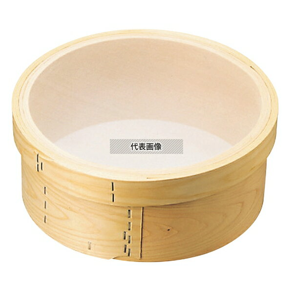 森田金網篩製作所 木枠 絹漉(ナイロン毛) 60メッシュ 尺1(33cm) φ335×H140mm 裏ごし No.0456400