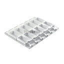 Silikomart(シリコマート) ステッコフレックス タンゴ(6ヶ取×2枚入) GEL04 トレー:300×400mm アイス型 No.0558690