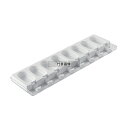 Silikomart(シリコマート) ステッコフレックスミニ ミニクラシック(8ガ取×2枚入) GEL01M トレー:119×395mm アイス型 No.055...
