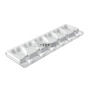 Silikomart(シリコマート) ステッコフレックスミニ ミニハート(6ガ取×2枚入) GEL03M トレー:119×395mm アイス型 No.05588...