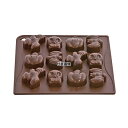 パヴォーニ(Pavoni) チョコアイスハロウィン CHOCO08 180×175×H20mm チョコ型 No.0559110