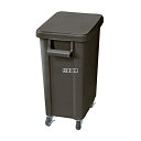 RISU(リス) 厨房用キャスターペール(排水栓付) 70L ダークグレー(DGY) 70L 570×350×H695mm No.0559800(3)