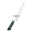 正広作(日本鋼・ツバ付) 筋引 24cm 筋引き 包丁 No.0589500