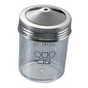 YUKIWA(三宝) UK ポリカーボネイト 調味缶 大 シュガー缶 φ75×H90 調味料入 No.0722500