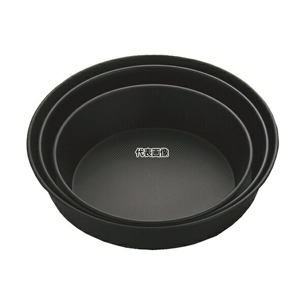 タイガークラウン(TIGERCROWN) Black トルテ型コモン 16cm No.5050 底径:φ124 製菓/ベーカリー用品 No.0802830