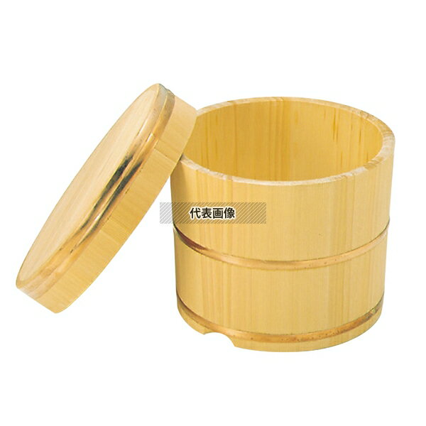 【2個セット】江部松商事 サワラ製 飯枢 (上物) カブセ蓋型 18cm 飯枢 No.0822600