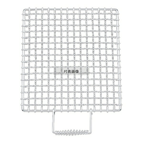 EBM(江部松) EBM(江部松) 片手 焼アミ クロームメッキ 36cm 35318 360×330 アミ No.0836900