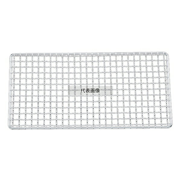 EBM(江部松) 焼アミ クロームメッキ 500型 (370×185) 炭火460・500・530用 35315 375×185 アミ No.0848..