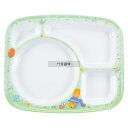 国際化工 メラミン子供食器 スイートラビット プレート 大 D43SR 300×250×H30 和/洋/中 食器 No.0979300