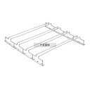 YUKIWA(三宝) UK 18-8(ステンレス) グラスフレームダブルエントリー 4連 420×410×H50 ワイン/バー用品 No.1024200