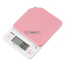 TANITA(タニタ) デジタルクッキングスケール 1kg KJ-114 PK ストロベリーピンク 120×170×H27 ハカリ No.1038460(3)