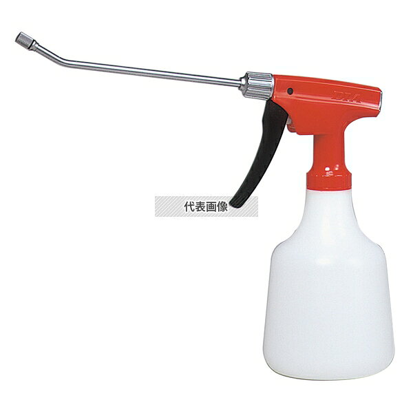 フルプラ ロングピストル型噴霧器 No.530 レッド 500cc φ95×H250 清掃/衛生用品 No.1093800