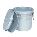 江部松商事 アルマイト 段付二重食缶 (大量用) 250-A 20L 20L φ370 運搬/ケータリング No.1129740