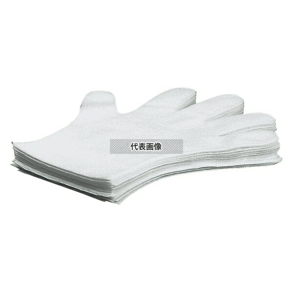 精宏 サクラメン手袋 デラックス (100枚入) SS ホワイト 35μ 幅:20.5 ユニフォーム No.1170270
