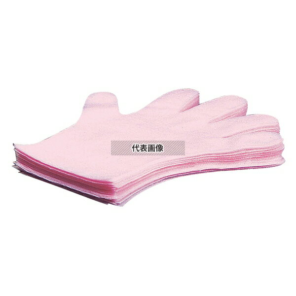 精宏 サクラメン手袋 デラックス (100枚入) SS ピンク 35μ 幅:20.5 ユニフォーム No.1170280