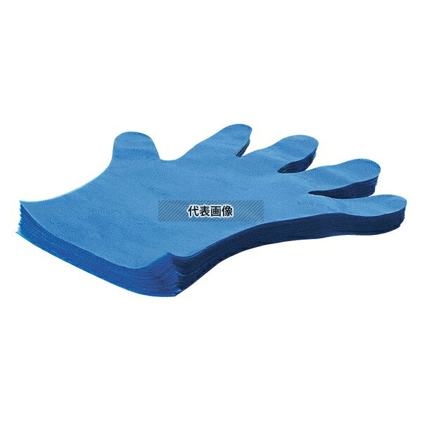 精宏 サクラメン手袋 デラックス (100枚入) SS ブルー 35μ 幅:20.5 ユニフォーム No.1170290