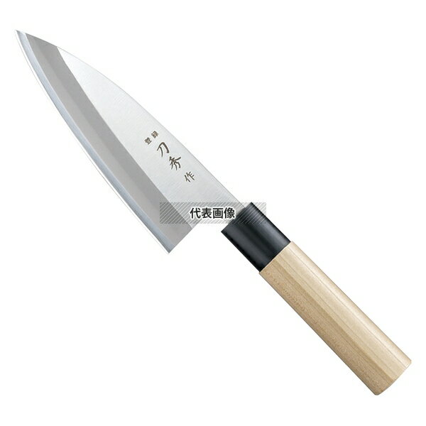 刀秀作 モリブデンバナジウム鋼 出刃 (左用) FC-370 15cm 全長:290 庖丁 庖丁 No.1239570