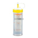 台和 調味料ボトル サジカゲン ME-400S クリアイエロー 360ml φ62×H196 ディスペンサー/ドレッシングボトル No.1293460