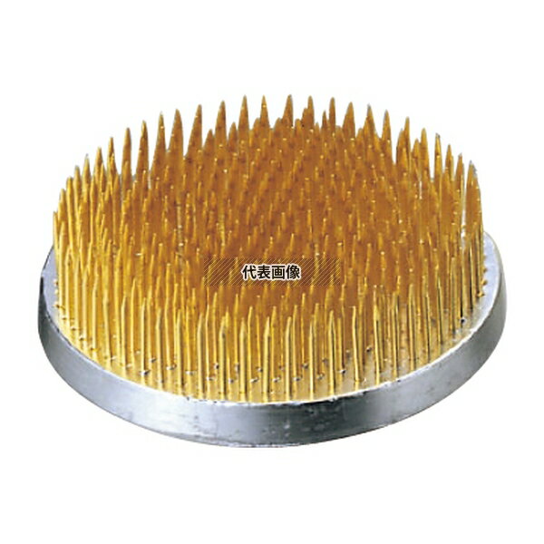 (有)マルフジ剣山製作所 特製 剣山 丸 小 ゴムリング無 φ46 卓上小物 No.1585600