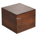 木製 千筋キューブ 茶 200×200×160mm 200×200×160 ビュッフェ関連 No.1654500
