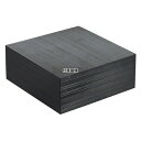 木製 千筋キューブ 黒 200×200×80mm 200×200×80 ビュッフェ関連 No.1654700