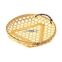 萬洋 竹製 盛カゴ 大 18-111 φ190×H30 φ190×H30 料理演出用品 No.1704900
