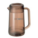 BK BK ポリカーボネイト ウォーターポット 2.18L スモークブラウン 2.18L 112×130×H250 カフェ/サービス用品/トレー No.1734100