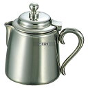 YUKIWA(三宝) UK 18-8(ステンレス) M型 ミルクポット 3人用 100cc 100cc φ55×H85(取っ手含まず) カフェ/サービス用品/トレー No.1772800