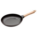 ストウブ ウッドハンドルフライパン 28cm 40511-953 底径:φ210 ブランドキッチンコレクション No.1895800