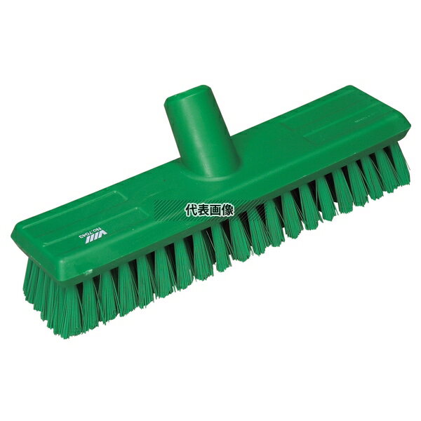 ヴァイカン デッキブラシ ソフトタイプ 70432 グリーン 275×95 ブラシ No.2118920