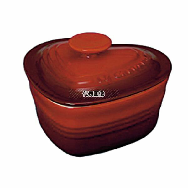 ル・クルーゼ ラムカンダムールS (ふた付) 910031-10 チェリーレッド (06) 160m ...