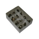 EBM(江部松) 業務用 口金セット #8-12ヶ入 製菓/ベーカリー用品 No.2556400