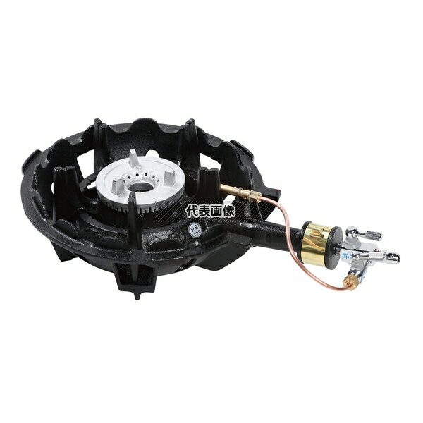 ハイカロリーコンロ (1重) MD-X108P パイロット付 13A 230×350×H115 電気/ガスコンロ No.2894620