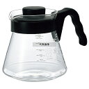 HARIO(ハリオ) V60コーヒーサーバー 1000 VCS-03B 1000cc 185×137×H157 カフェ/サービス用品/トレー No.289551...